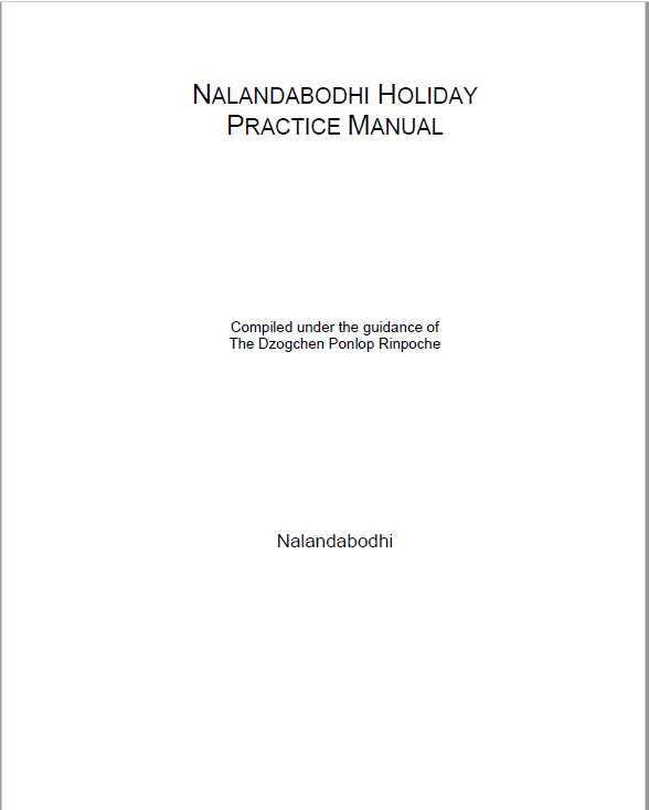 Holiday Manual