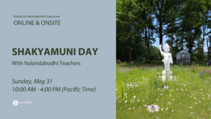 Event for celebrating Shakyamuni Day with Lamas and Acharyas