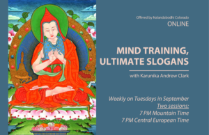 Mind Training program for Generating the Awakening Mind pervaded with Compassion